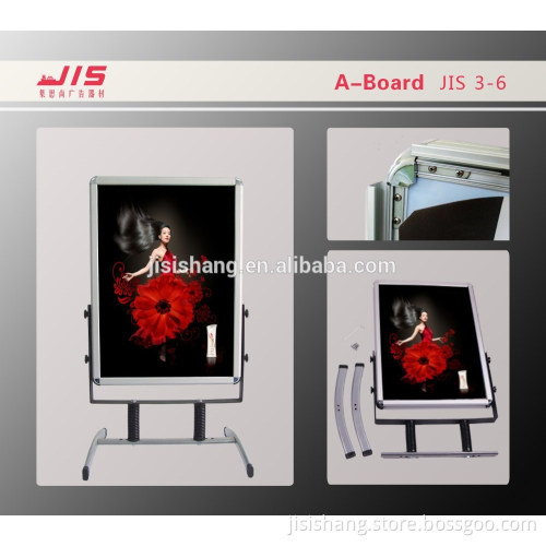 JIS3-6,Advertising exhibition display promotion usage, indoor and outdoor iron base Poster Stand